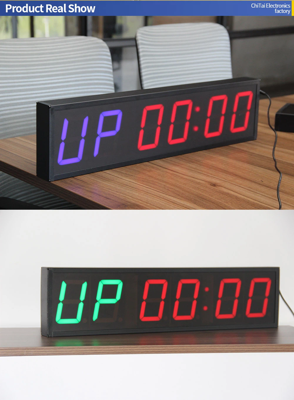 Led Gym Fitness Timer Wall Clock Led Gym Fitness Timer Wall Clock