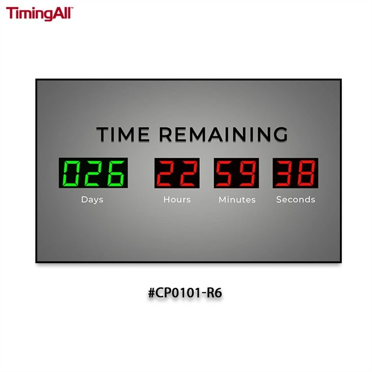 Custom Day Countdown Clock For Important Event Free Sample