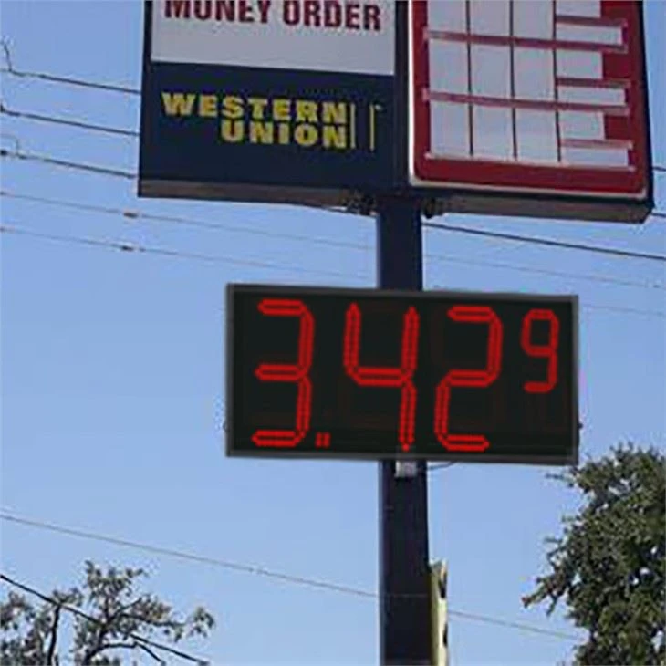 Digital Price Signs For Gas Station