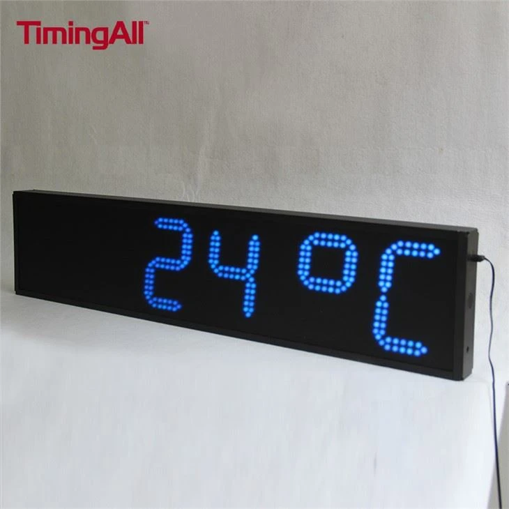 Dış Mekan Led Saat Sıcaklık Göstergesi